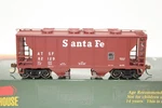 Athearn Roundhouse Scale Atsf Santa Fe Ps 2003 Bay Covered Hopper Car Nos. Fixed Price $30.00.