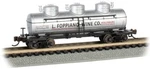 Bachmann 17159 3-DOME Tank Car L. Foppiano Wine Co. #1112. Fixed Price $18.00.