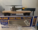 K-line, O, K6644, Desert Storm United States Army Helicopter Flat Car, Nib Rare. Fixed Price $39.95.