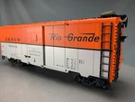 Scale Lgb 4091 Rio Grande Box Car Queen Mary Series Nib! G0209. Fixed Price $114.38.
