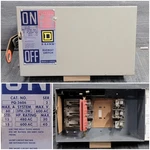 Square I-line PQ-3606 Amp 600V 3PH Fusible Busway Plug 3W, Good Condition. Fixed Price $219.00.