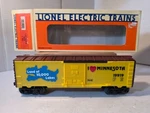 Vintage 1993 Lionel 6-19919 Love Minnesota 9700 Land Of 10,000 Lakes New. Fixed Price $24.99.