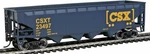 Walthers Trainline Offset Hopper-ready To Run-csx Transportation Navy Blue. Fixed Price $33.34.