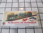 Bachmann 89 Foot Tri-level Automobile Transporter Car Ho Scale /. Fixed Price $19.50.