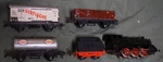 Vintage Fleischmann Ho Engine, Tender & Cars West Germany Excellent (loc = M3). Fixed Price $110.00.