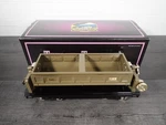 Mth Tinplate Traditions Standard Gauge #218 Dump Car Mojave / Brass Trim 10-1084. Fixed Price $128.97.