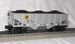 Lionel Alaska 2 Bay Hopper W/ Gravel Load 6-16487. Fixed Price $49.99.