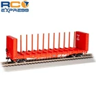 Bachmann Ho 52 Center-beam Flatcar W/ Bulkheads Cp Rail #316879 BAC12907. Fixed Price $36.56.