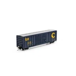 Athearn ATH15876 Ho 50' Fmc 5077 Centered Dd Boxcar Chessie System #486220. Fixed Price $43.69.