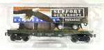Menards 279-3572 Us Military Flatcar "support Our Troops" Trailer-new. Fixed Price $29.95.