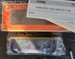 Lionel, Animated Aquarium Car Lrrc #6-19965, Ln, Gauge (14Q). Fixed Price $42.50.