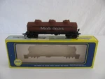Vintage Ahm Ho Scale Brown Svx 1442 Mobilgas 3-DOME Tank Car #5480D Nos. Fixed Price $16.99.