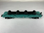 American Flyer 6-48529, New York Central Flat Car W/wheelload, Nib (2002). Fixed Price $14.80.