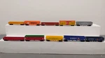 Tyco & Other Ho Scale Assorted Freight Cars: 1993, 6671, 109300, 374256. Fixed Price $51.19.