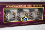 Mth #20-95673 Us Army (desert) Flatcar With Willy's Transport Jeeps. Fixed Price $99.95.