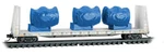 Micro Trains Scale Flatcar W/wind Turbine Blade Components Transportation. Fixed Price $32.99.