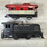Marx Gauge 588 Electric Switcher Loco 20102 Caboose Nyc Postwar Train Set. Fixed Price $57.50.