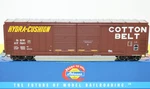 Athearn Ho Scale Ssw Cotton Belt 50' Fmc Dd Double Door Box Car #67520 92307. Fixed Price $36.00.