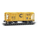 Micro-trains 09500090 Chessie System B&o PS-2 Covered Hopper Freight Car. Fixed Price $43.16.