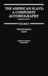 The American Slave: Texas Narratives Part 8, Supp. Ser. 2, Vol 9 By Jules Rawick. Fixed Price $176.17.
