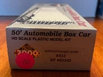Proto 2000 8433 50' Automobile Box Car W/ Dreadnaught End Ho Scale Kit Sp #65342. Fixed Price $10.00.