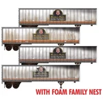 Mtl Micro-trains 993 02 224 S.p. Piggyback 40 Trailers Weathered Pk Foam. Fixed Price $84.59.