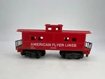 American Flyer Lines #24636 Gauge Red Caboose Fair Condition. Fixed Price $7.46.