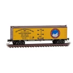 Micro Trains Z Scale 36' Wood Sheathed Refrigerator Car #1005 51800863. Fixed Price $26.49.
