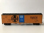 Athearn Santa Fe Sfrd 2248 50' Plug Door Box Car Kit Ho. Fixed Price $14.99.