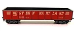 Marx Ho Scale Western Maryland 54201 Open Gondola. Fixed Price $9.95.