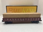 Mth Rail King Pennsylvania Gondola W/crates Scale (30-7209). Fixed Price $28.00.