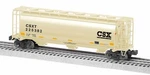 Lionel 84923 Csx Cylindrical Covered Hopper Gauge Freight Car #225382 - New. Fixed Price $75.00.