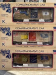 Line K761-7607A Spirit Of Car Set #3 Nib. Fixed Price $119.99.