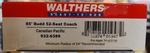 Walthers 932-6389 Ho 85' Budd 52 Seat Coach Cp. Fixed Price $45.00.