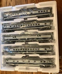 Mth Premier Missouri Pacific Car Streamline Passenger Set Ln Rare 20-65031. Fixed Price $699.99.