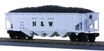 Mth 30-7515 Norfolk & Western Hopper W/coal Load Railking Gauge #30771. Fixed Price $27.99.