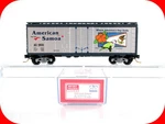 Scale American Samoa 40' Box Car, As 1900 -micro Trains Special Run 07-02. Fixed Price $37.95.