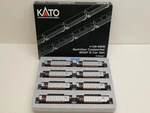 Kato Scale Model Train 106-4605 Bethgon Coalporter Bnsf 8 Car Set. Fixed Price $125.00.
