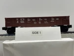 Lionel 6-9031 O/O27 Gauge Brown Nyc Nickel Plate Road Gondola No Box Ln. Fixed Price $11.49.