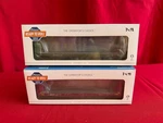 Athearn Ready Roll Ho Scale Lot 2 Burlington Northern 60' Bulkhead Flat Cars. Fixed Price $75.00.
