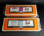 Lionel 6-39376 Monopoly States Boxcars 2 Pack, Ave & Vermont. Fixed Price $100.00.