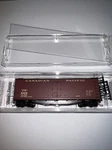 Micro-trains 40' Double-sheathed Wood Reefer W/ Vertical Brake Wheel Cp 04900530. Fixed Price $22.85.
