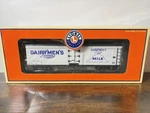 Lionel 6-17341 Dairymen's League Scale Milk Reefer Car 779 Original Box New. Fixed Price $40.00.
