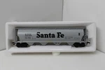 Bachmann 43-1031-02 Scale 55' Cyl Covered Hopper Atsf 314783 Nos Santa Fe. Fixed Price $12.00.
