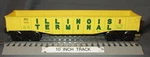 K-line 6550 Illinois Terminal Yellow Gondola O/027 Ga. Works W/ Lionel 1995. Fixed Price $20.00.