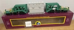 Mth Premier 20-98918 New York Central Schnabel Flatcar Train Scale Transformer. Fixed Price $199.95.