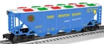 Lionel Gauge No. 6-82742 Candy Mountain Christmas Quad Covered Hopper-new. Fixed Price $49.99.