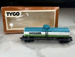 Tyco Wesson Pure Vegatable Oil Single-dome Tank Car Ho-scale. Fixed Price $5.09.
