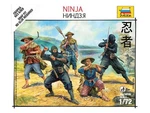 Zvezda 6406 Ninja Scouts 1/72 Scale Plastic Model Kit Japanese Warriors. Fixed Price $22.99.