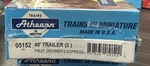 Athearn Ho Kit #05152 40 Trailer (2) Fruit Grower Express Nib. Fixed Price $16.99.